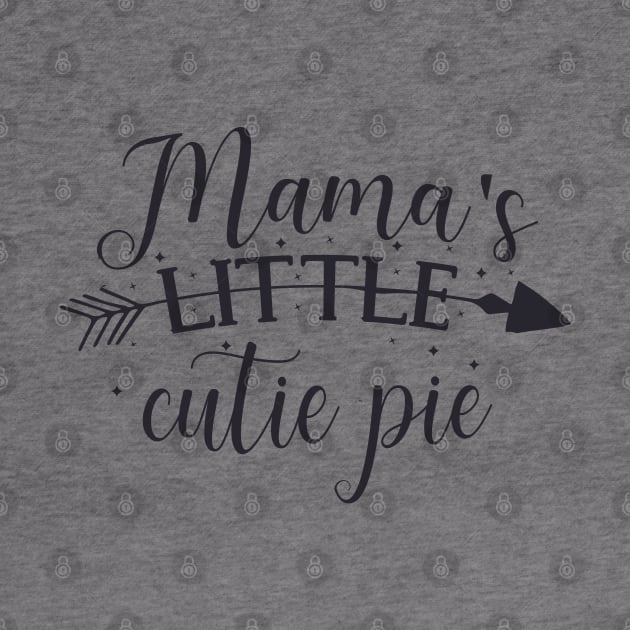Mama's Little Cookie pie Mama's Little Treasure Cute gift for baby by BoogieCreates